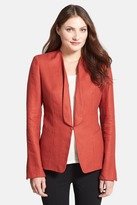Thumbnail for your product : Lafayette 148 New York 'Cody' Linen Jacket (Petite)
