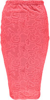 Thumbnail for your product : boohoo Sara Textured Midi Bodycon Skirt