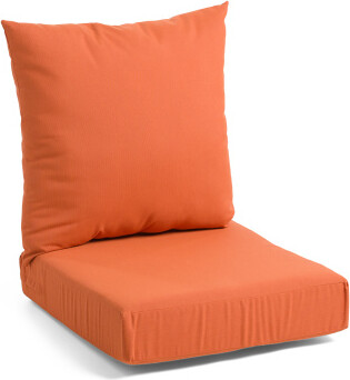 Indoor Outdoor Deep Seat Cushion And Pillow Set | Polyester/Acrylic