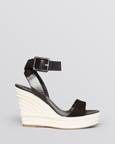 Thumbnail for your product : Sergio Rossi Open Toe Platform Wedge Sandals - Eleanor