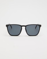 Thumbnail for your product : Le Specs Black Rectangle - Bad Medicine Alt Fit - Size One Size at The Iconic
