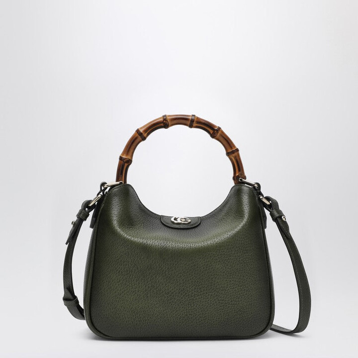 Gucci Small Green Diana Bag