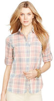 Thumbnail for your product : Lauren Ralph Lauren Ralph Plaid Cotton Shirt