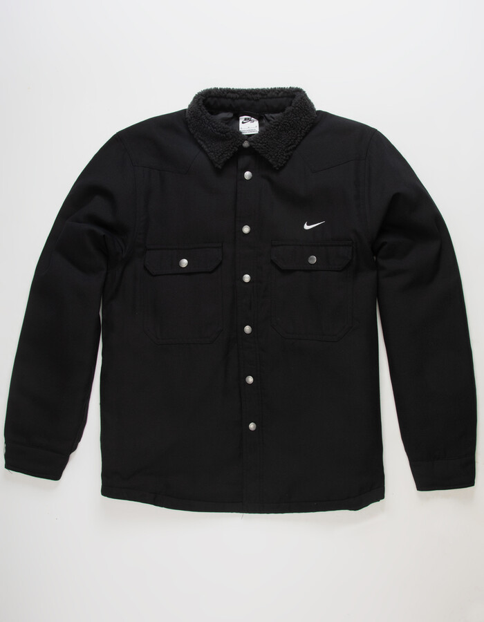 Nike SB Mens Padded Flannel Jacket ShopStyle
