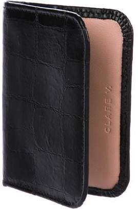 Clare Vivier Embossed Leather Cardholder