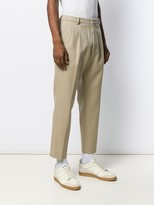 Thumbnail for your product : Ami High Waisted Pleated Trousers