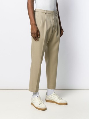 Ami High Waisted Pleated Trousers