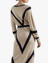 Thumbnail for your product : Ted Baker Berta wool-blend midi dress