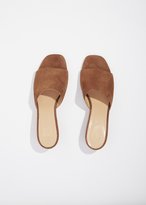 Thumbnail for your product : Maryam Nassir Zadeh Sophie Slide Whiskey Suede Size: IT 37
