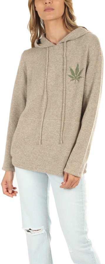 cream colored hoodie
