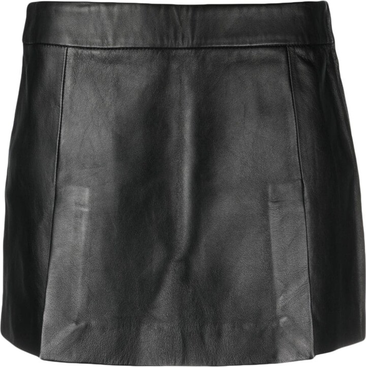Women's Leather Mini Skirts