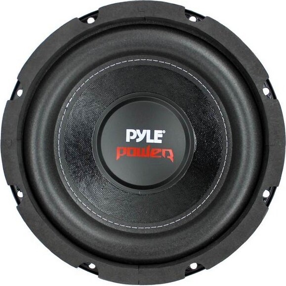 Pyle PYLEPLPW8D8"800WCarAudioSubwooferSubPowerWooferDVC4OhmBlack