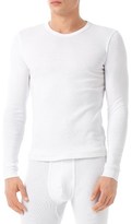 Thumbnail for your product : Calvin Klein Fitted Long Sleeve Crewneck Shirt