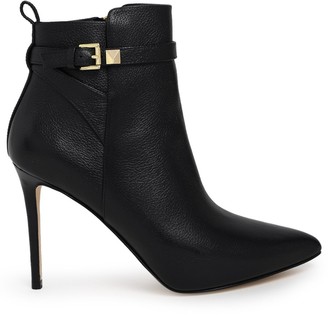 Black Leather Ankle Boots Michael Kors | Shop the world’s largest ...