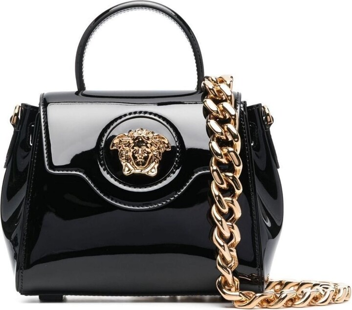 Versace Patent Leather Handbags | ShopStyle