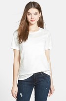 Thumbnail for your product : Olivia Moon Shadow Stripe Crewneck Tee