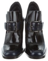 Thumbnail for your product : Jil Sander Leather Loafer Pumps