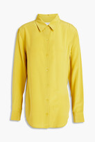 Thumbnail for your product : Equipment Washed silk crepe de chine shirt