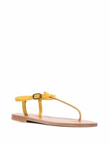 Thumbnail for your product : K. Jacques Thong-Strap Suede Sandals
