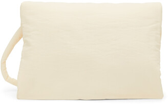 AMOMENTO Off-White Padding Folded Shoulder Bag