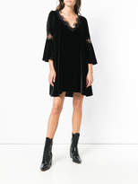 Thumbnail for your product : Ermanno Scervino velour shift dress