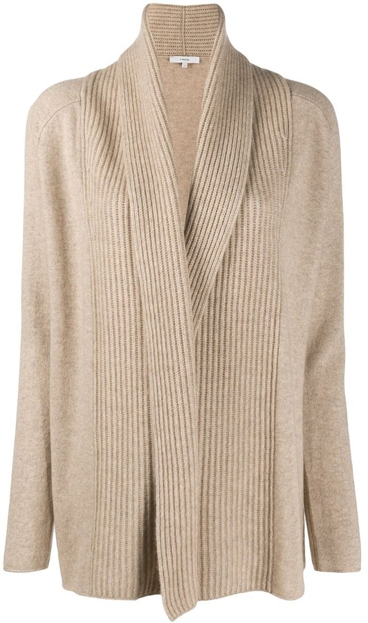 vince open front cardigan