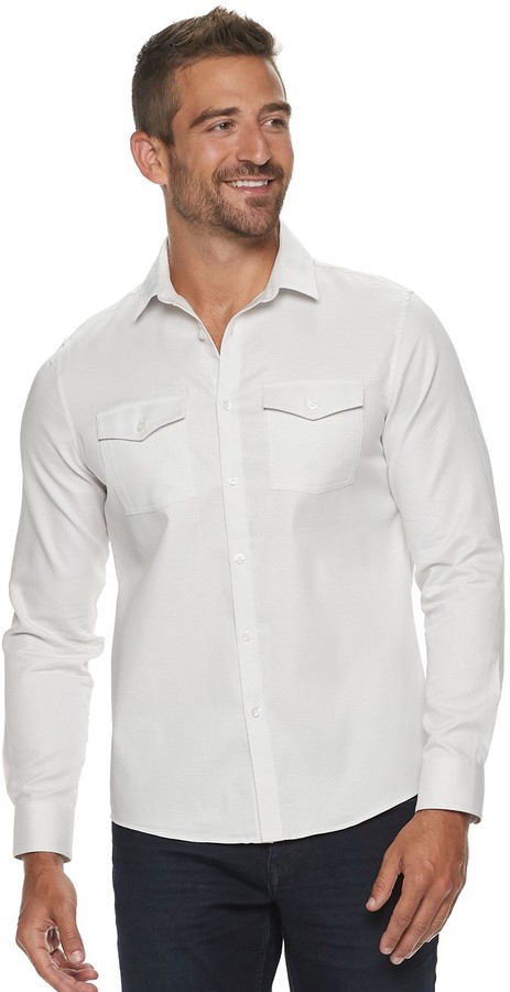 kohl's marc anthony slim fit shirt