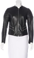 Thumbnail for your product : Sandro Leather Biker Jacket