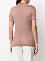 Thumbnail for your product : N.Peal mock neck cashmere T-Shirt