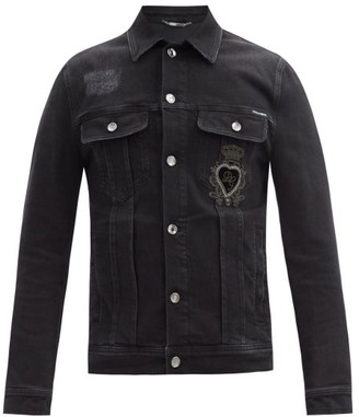 dolce and gabbana mens jean jacket