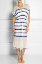 Thumbnail for your product : Lemlem Berta striped cotton-gauze dress