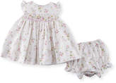 Thumbnail for your product : Luli & Me Flower-Print Dress w/ Bloomers, Size 3-24 Months