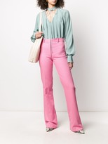 Thumbnail for your product : Victoria Beckham High-Waisted Slim Leg Trousers