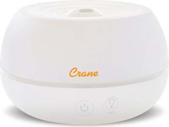 Crane USA 0.2 Gal. 2-in-1 Ultrasonic Cool Mist Humidifier & Aroma Diffuser for Small Rooms