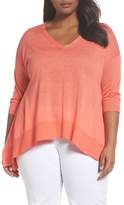 Thumbnail for your product : Sejour V-Neck Swing Pullover
