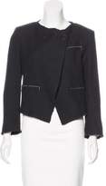 Thumbnail for your product : Band Of Outsiders Frayed Structured Jacket