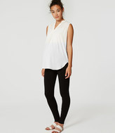 Thumbnail for your product : LOFT Maternity Seamed Ponte Leggings