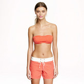 Thumbnail for your product : J.Crew Grid dot bandeau top