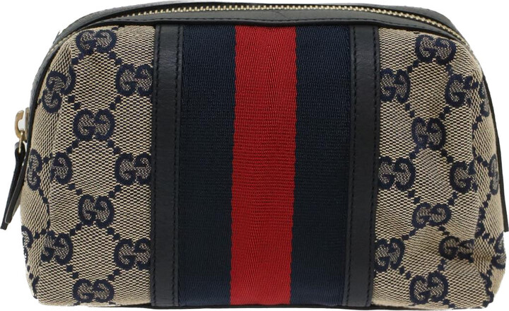 Gucci Pre-Owned 2016-2022 Ophidia GG Supreme Cosmetic Pouch - Farfetch