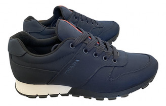 prada navy runners