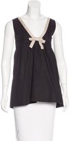 Thumbnail for your product : RED Valentino Sleeveless A-Line Top
