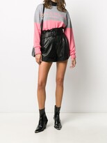 Thumbnail for your product : Givenchy Colour Block Logo Cashmere Jumper