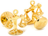 Thumbnail for your product : Cufflinks Inc. Moving Parts Golden Scales of Justice Cuff Links