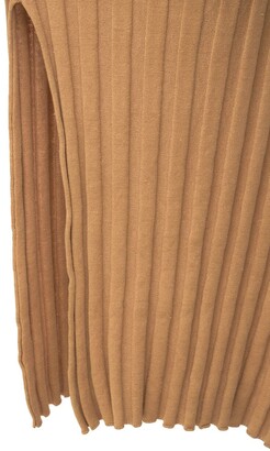 LOULOU STUDIO Islet Silk & Linen Blend Knit Midi Dress