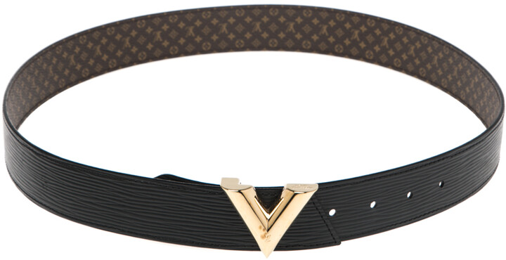 lv belt womens black