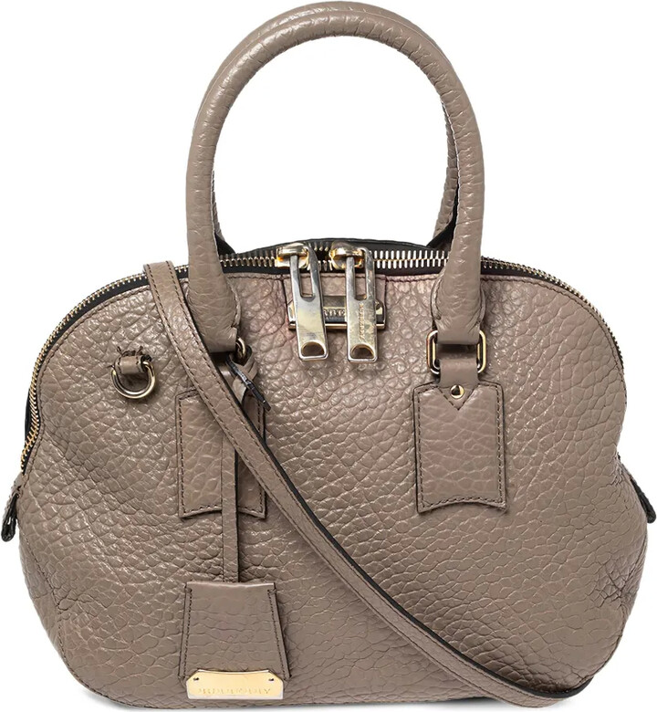 Burberry Pre-Owned Orchard leather satchel bag