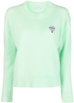 Thumbnail for your product : Mira Mikati Embroidered Cashmere-Knit Jumper