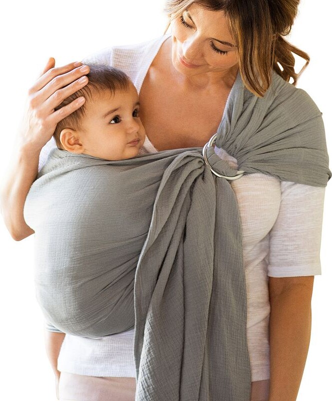 MOBY Wrap Ring Sling Baby Carrier
