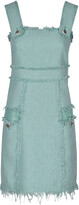 Thumbnail for your product : Krizia Fringe Trimmed Knit Short Dress