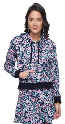 Juicy Couture Ponte Riviera Blossoms Hoodie